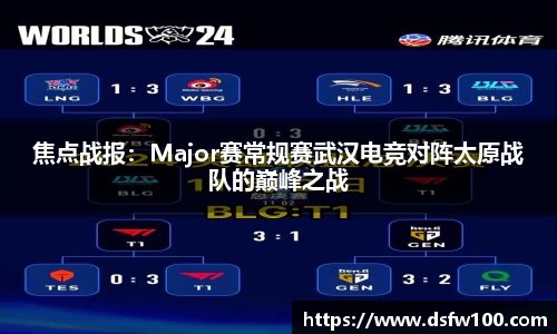 焦点战报：Major赛常规赛武汉电竞对阵太原战队的巅峰之战